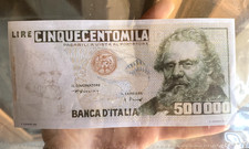 Carducci 500000 lire usato  Portici