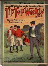 Tip Top Weekly No 812, Frank Merriwells Forgiveness..Nov 4, 1911, Baseball Cover comprar usado  Enviando para Brazil