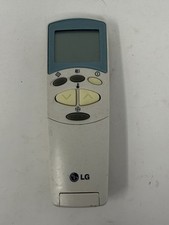 Controle remoto de ar condicionado LG 6711A20128F tela LCD limpa testada, usado comprar usado  Enviando para Brazil