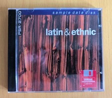 Disco de dados de amostra latina e étnica para teclado Yamaha PSR 2700 , usado comprar usado  Enviando para Brazil
