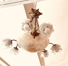 Lustre albatre entouré d'occasion  Nemours