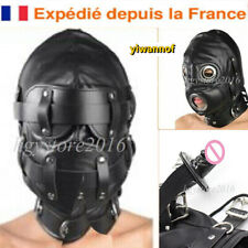 Masque cagoule bondage d'occasion  Nanteuil-le-Haudouin