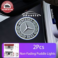 2x Luzes de porta sem desbotamento projetor de sombra poça para Mercedes ML/E/A/B/GL-Class comprar usado 2x Luzes de porta sem desbotamento projetor de sombra poça para Mercedes ML/E/A/B/GL-Class comprar usado  Enviando para Brazil