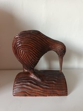 Hand carved kiwi for sale  SLOUGH