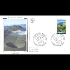 Fdc soie volcans d'occasion Fdc soie volcans d'occasion  Crécy-la-Chapelle
