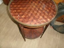 Ancien gueridon marqueterie d'occasion  Ceaucé