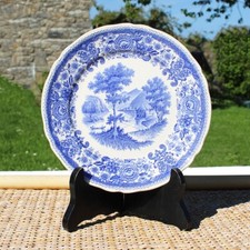 Ancienne assiette dessert d'occasion  Cerisy-la-Salle