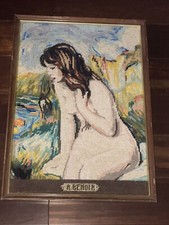 Vintage nude needlepoint for sale  Avon