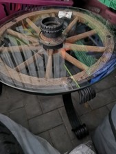 Wagenrad tisch glasplatte gebraucht kaufen  Witten