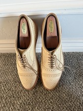 Allen Edmonds Masculino Casual Strand Oxford Couro Osso 10,5 D comprar usado  Enviando para Brazil
