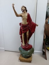 Cristo legno carta usato  Castelbuono