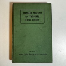 Usado, Standard Practices For Low & Medium Speed Stationary Diesel Engines ~ 1946, HB comprar usado  Enviando para Brazil