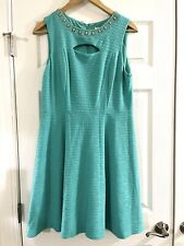 Vestido feminino plus size 18 Studio One azul-petróleo com zíper nas costas comprar usado  Enviando para Brazil