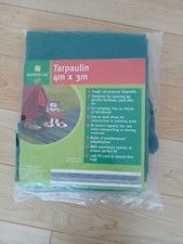 Gardenline green tarpaulin for sale  ST. ANDREWS