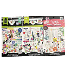 Conjunto de Adesivos The Happy Planner Me & My Big Ideas FÉ PROFESSOR DATAS FERIADOS comprar usado  Enviando para Brazil