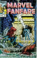 Marvel fanfare black gebraucht kaufen  Lichtenau