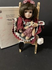 Boneca e cadeira Marie Osmond Tiny Tots I Love You Beary Much 2525  comprar usado  Enviando para Brazil