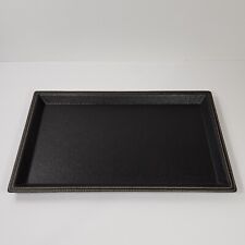 Black leather desk for sale  San Antonio