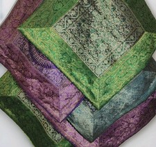 Vintage kantha brocade for sale  Shirley
