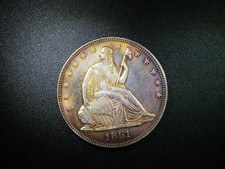 Toned unc 1861 for sale  Keystone