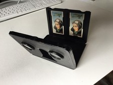 Stereoscopic cigarette card for sale  WREXHAM