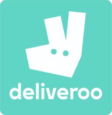 Deliveroo logo sticker for sale  TAMWORTH