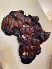 Geschnitzte afrika holzrelief gebraucht kaufen  Warstein
