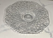 TIGELA PERFURADA de cristal vintage LE Smith rara 23"" comprar usado  Enviando para Brazil