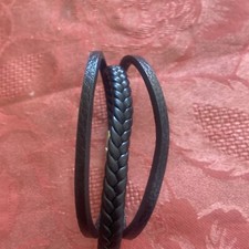 Bracelet brins cuir d'occasion  Blonville-sur-Mer