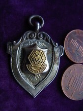 Hallmarked silver medal for sale  BRIDGWATER