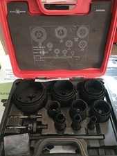 kit de serra de furo Black Widow 24 peças comprar usado  Enviando para Brazil
