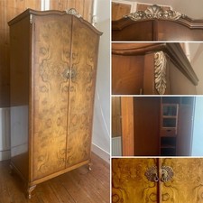 Antique burr walnut for sale  LONGFIELD