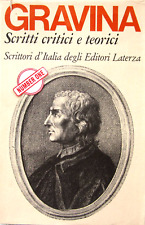 Gianvincenzo gravina scritti usato  Italia