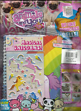 ANIMALS AND  YOU   ERASER & SHARPENER !  NOTEBOOK ! STICKERS ! DRAW THESE CUTIES comprar usado  Enviando para Brazil