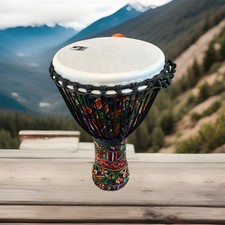 TF2DJ Toca corda sintonizada 12 polegadas Djembe com capa/mochila - 23 polegadas de altura comprar usado  Enviando para Brazil