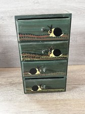 Vtg wooden green for sale  Bel Air