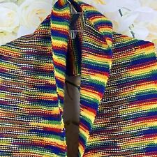 Rainbow scarf colorful for sale  South Portsmouth