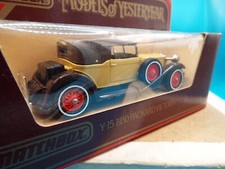 Matchbox models yesteryear for sale  DROITWICH