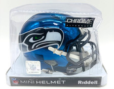 Mini capacete alternativo Seattle Seahawks Chrome Ridell futebol americano NFL azul 3 5/8" comprar usado Mini capacete alternativo Seattle Seahawks Chrome Ridell futebol americano NFL azul 3 5/8" comprar usado  Enviando para Brazil