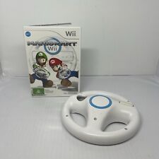 Mario Kart Wii com 1x Volante Nintendo Genuíno Branco Testado e Funcionando comprar usado  Enviando para Brazil