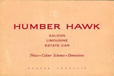 Humber hawk saloon for sale  LEDBURY