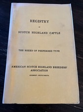 Registry scotch highland for sale  Petaluma