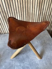 Vintage tooled brown for sale  LEEDS