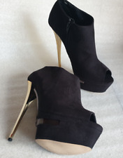 peep toe ankle boots for sale  CHORLEY