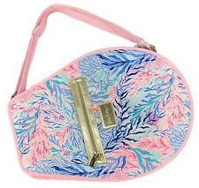 BOLSA RAQUETA Lilly Pulitzer Bolsa Tenis Bolso Bandolera Nuevo Sin Etiquetas Oro Rosa segunda mano  Embacar hacia Argentina