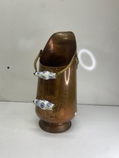 Copper charcoal bucket d'occasion  Expédié en Belgium
