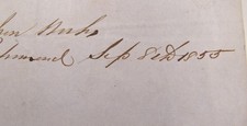 Antique 1855 letter for sale  Macon