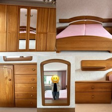 Schlafzimmer komplett afrikani gebraucht kaufen  Gröbenzell