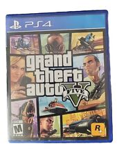 Grand Theft Auto V Sony PlayStation 4 2014 GTA Five 710425475252 mapa manual perfeito estado comprar usado  Enviando para Brazil