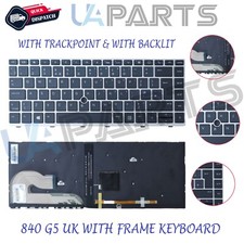 Notebook com iluminação traseira e trackPoint para HP EliteBook 745 G5 745 G6 840 G5 840 G6 Reino Unido comprar usado  Enviando para Brazil